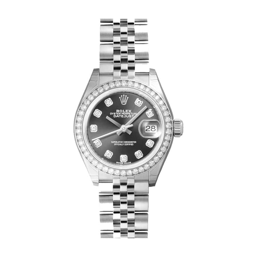 Diamond Jubilee Dial Yellow Gold 28mm Lady