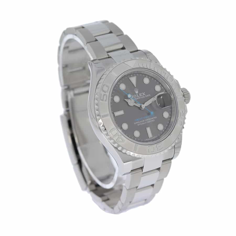 Rhodium Dial Stainless Steel 40mm Men