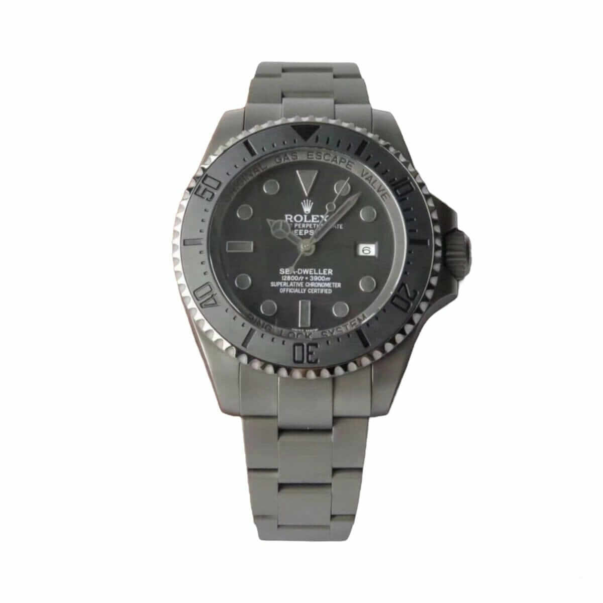 D-Blue Dial Stainless Steel 44mm Men