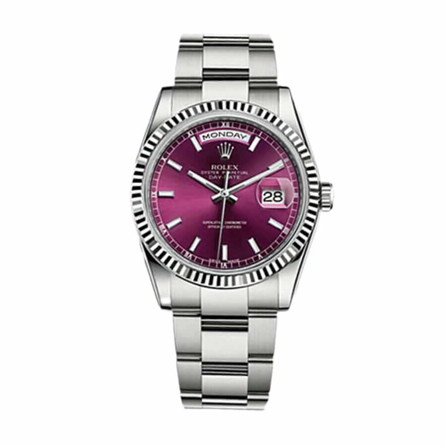 Grey Roman Dial White Gold 40mm Men