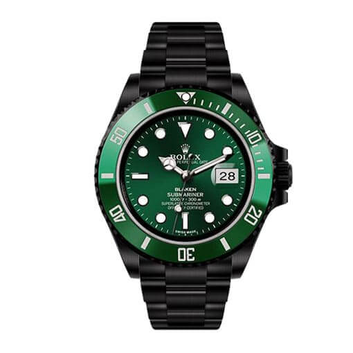 Green Dial Everose Gold 40mm Men