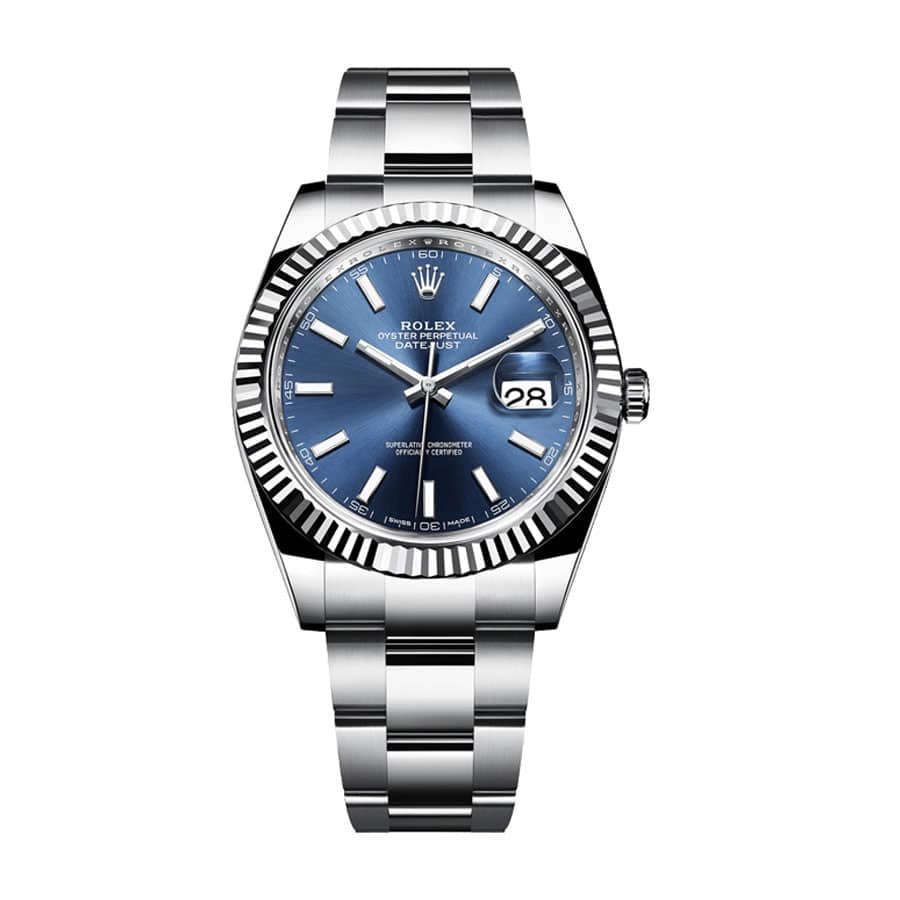 Blue Dial Two-Tone 41mm Men