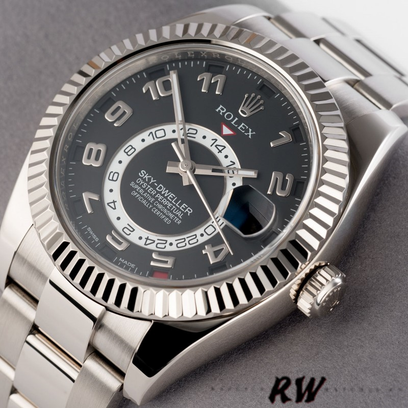 Fluted Bezel Black Dial