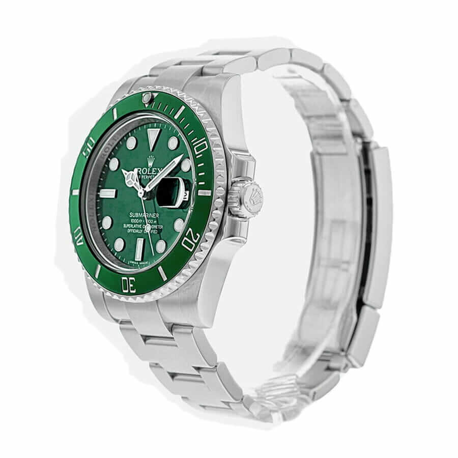 Green Dial Stainless Steel 40mm Men