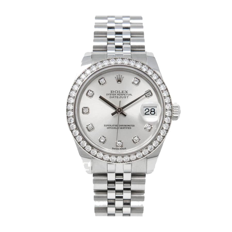 Black Diamond Dial White Gold 41mm Men