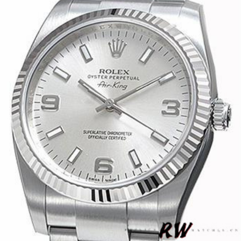 Silver Dial Date