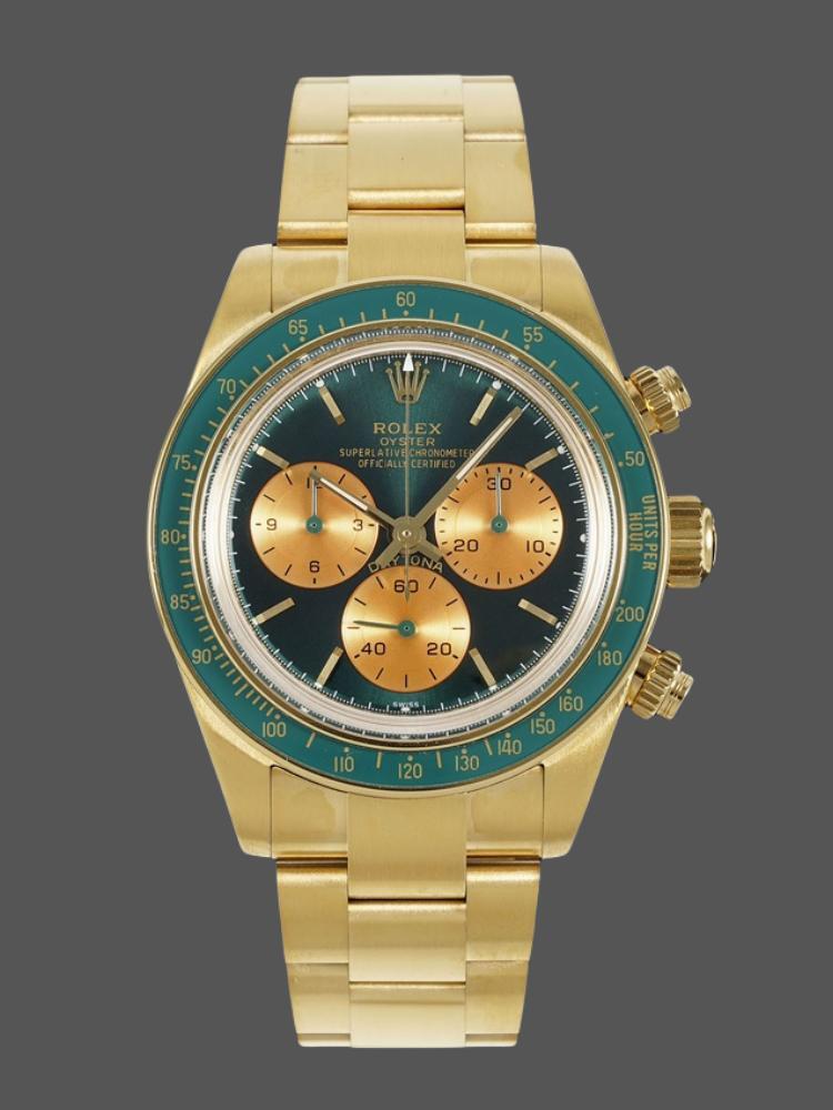 Yellow Gold Black Dial 40mm Men