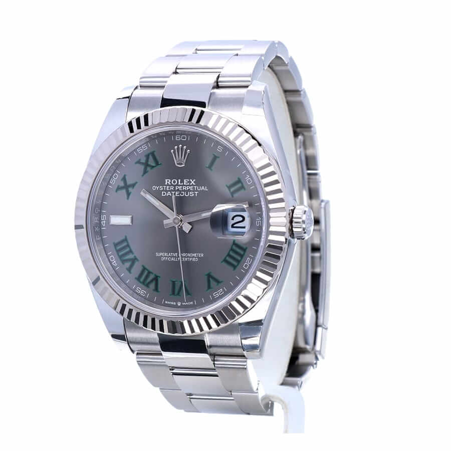 Blue Dial Two-Tone 41mm Men