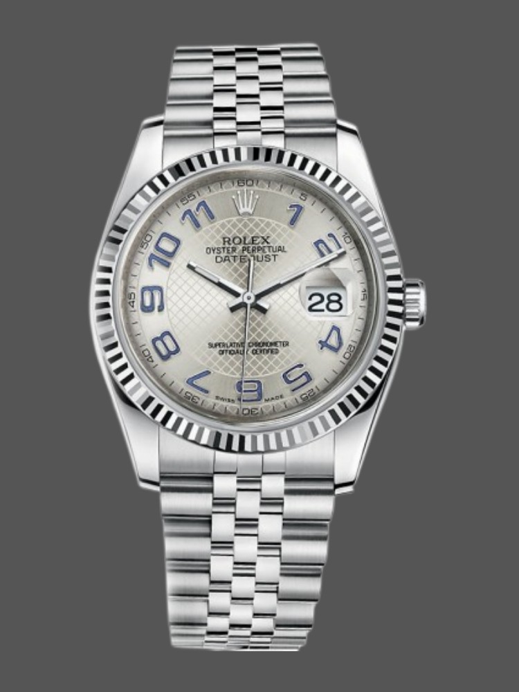 Silver Dial Date-Display 36mm