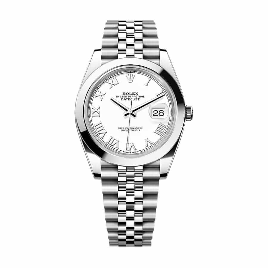 Blue Dial Stainless Steel 41mm Men