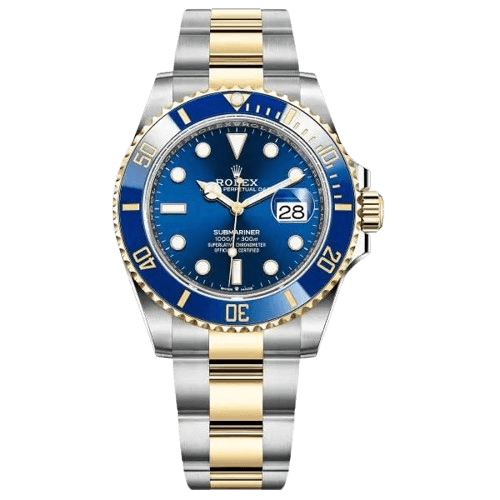 Blue Dial Two-Tone 40mm Men