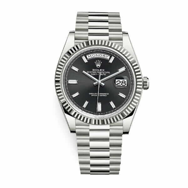 Silver Dial Stainless Steel 41mm Men