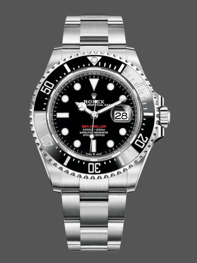 Stainless Steel Black Dial
