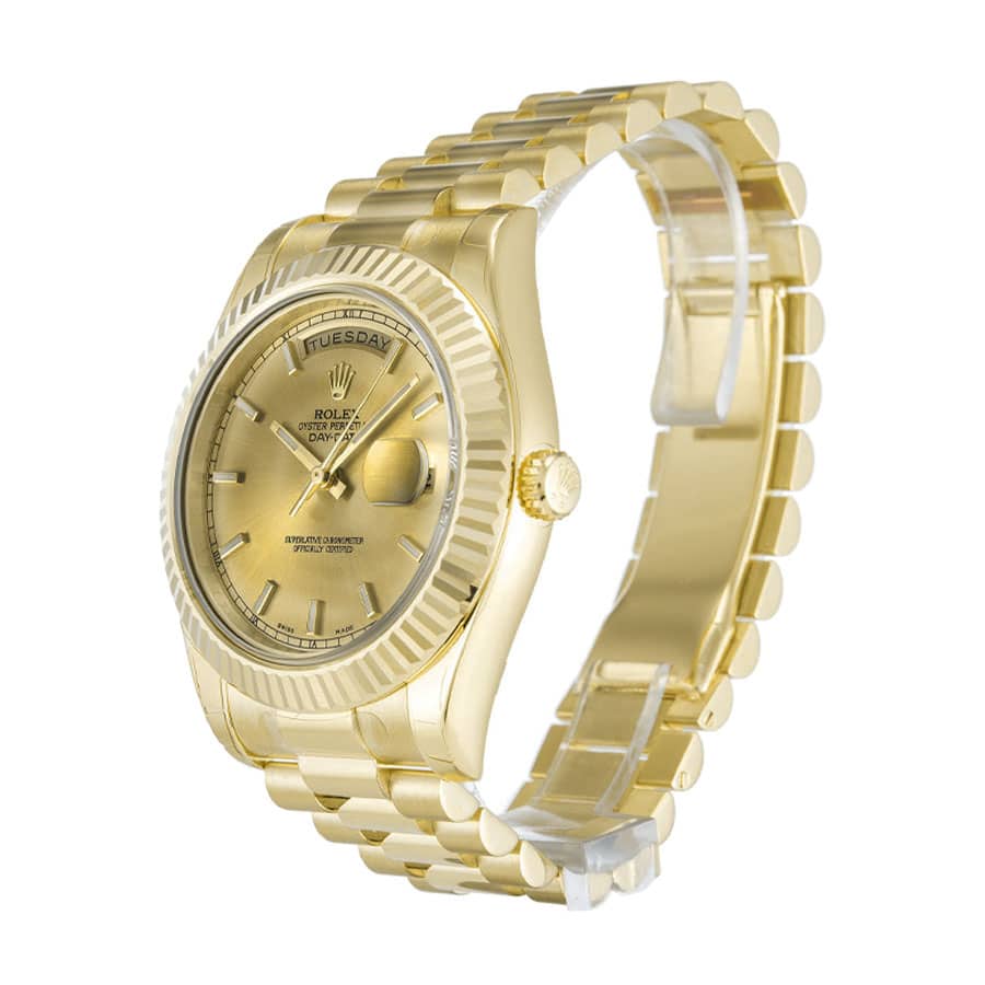 Champagne Dial Yellow Gold 40mm Men