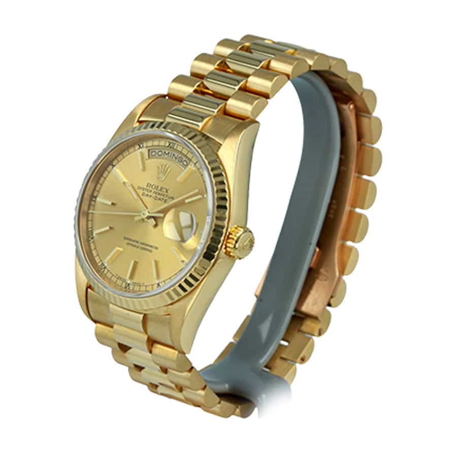 Yellow Gold Champagne Dial 40mm Men