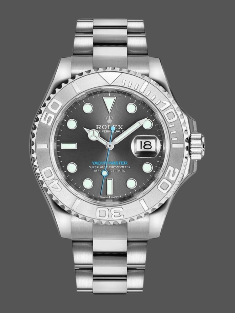 Grey Dial Stainless Steel Sport Chronograph 40mm Mens