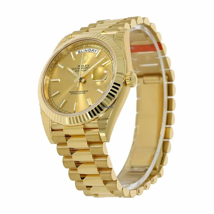 Yellow Gold Grey Dial 41mm Men