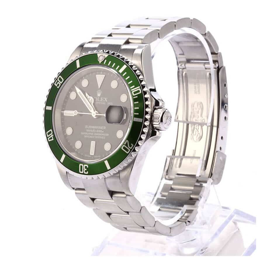 Black Dial Stainless Steel 41mm Men