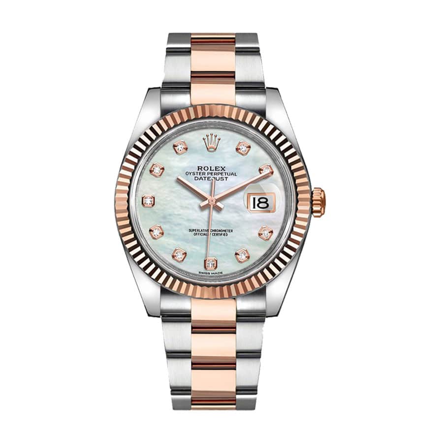 Mother Of Pearl Dial Rose Gold 41mm Men