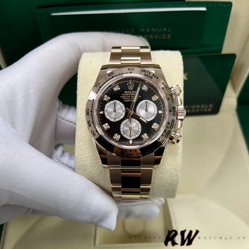 Chocolate Dial Everose Gold 40mm Men
