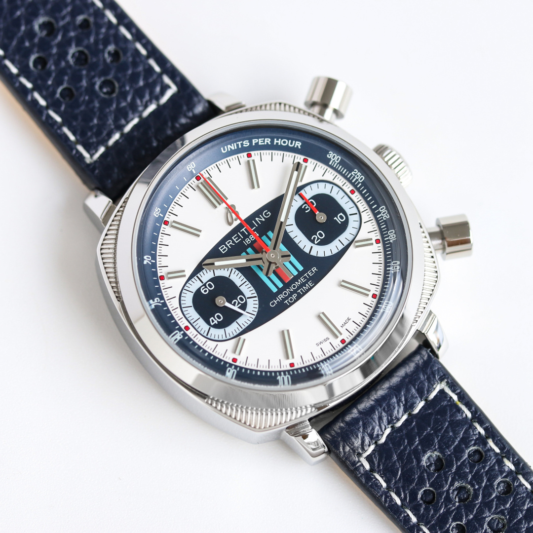 Vintage Tricolor Chronograph | 38mm Cushion Case