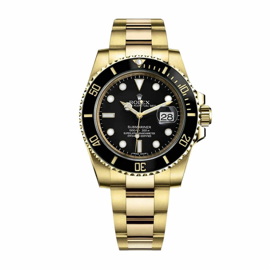 Black Dial Ceramic Bezel 41mm Men