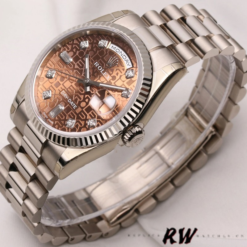 Jubilee Chocolate Brown Dial Date
