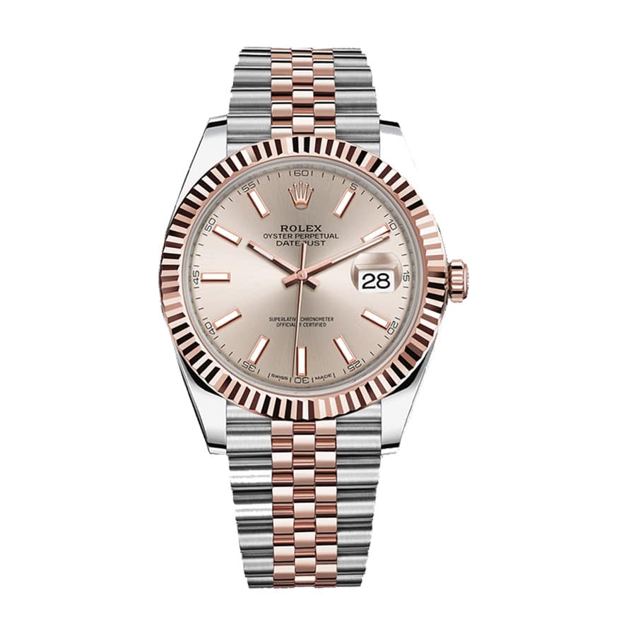 Sundust Dial Rose Gold 41mm Men