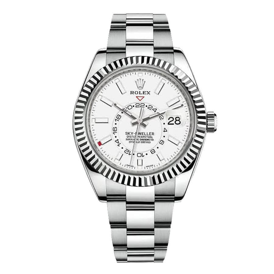 White Dial Oystersteel 42mm Men