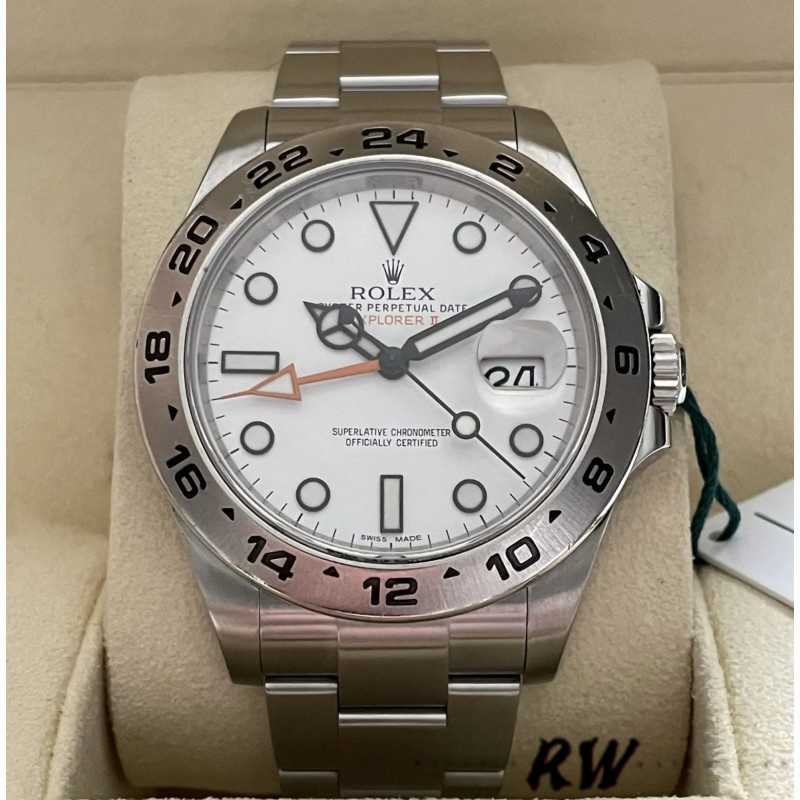 Stainless Steel White Dial