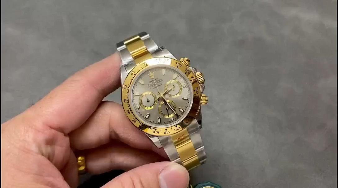 Rhodium Index Dial Two-Tone 40mm Men