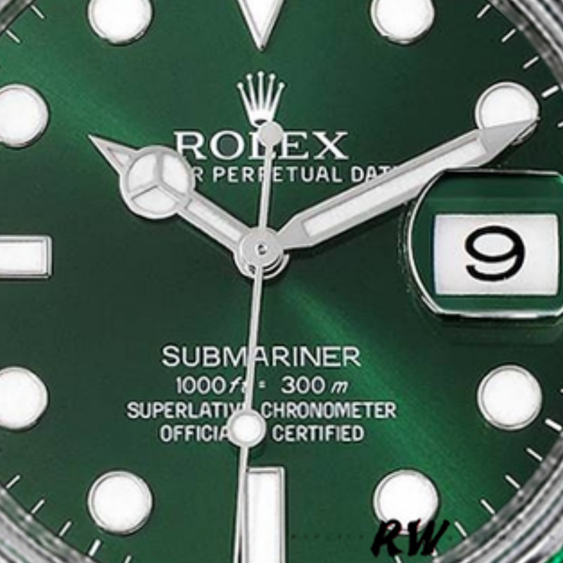 Green Dial Rubber Strap Diver