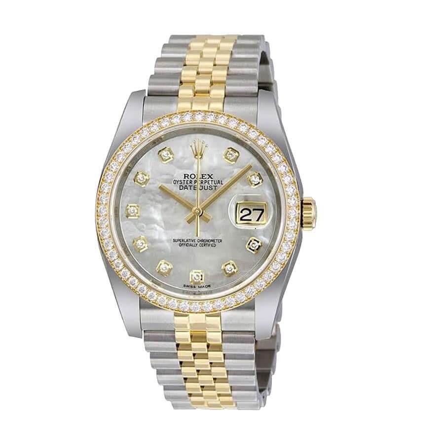 Mother Of Pearl Dial Two-Tone 28mm Lady