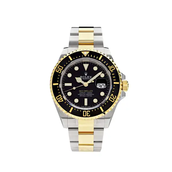 Two-Tone Black Dial 43mm Men