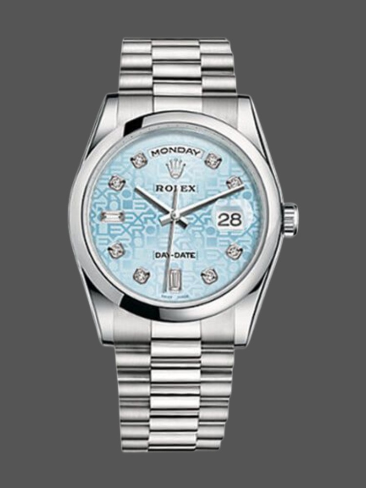 Ice Blue Diamonds Dial