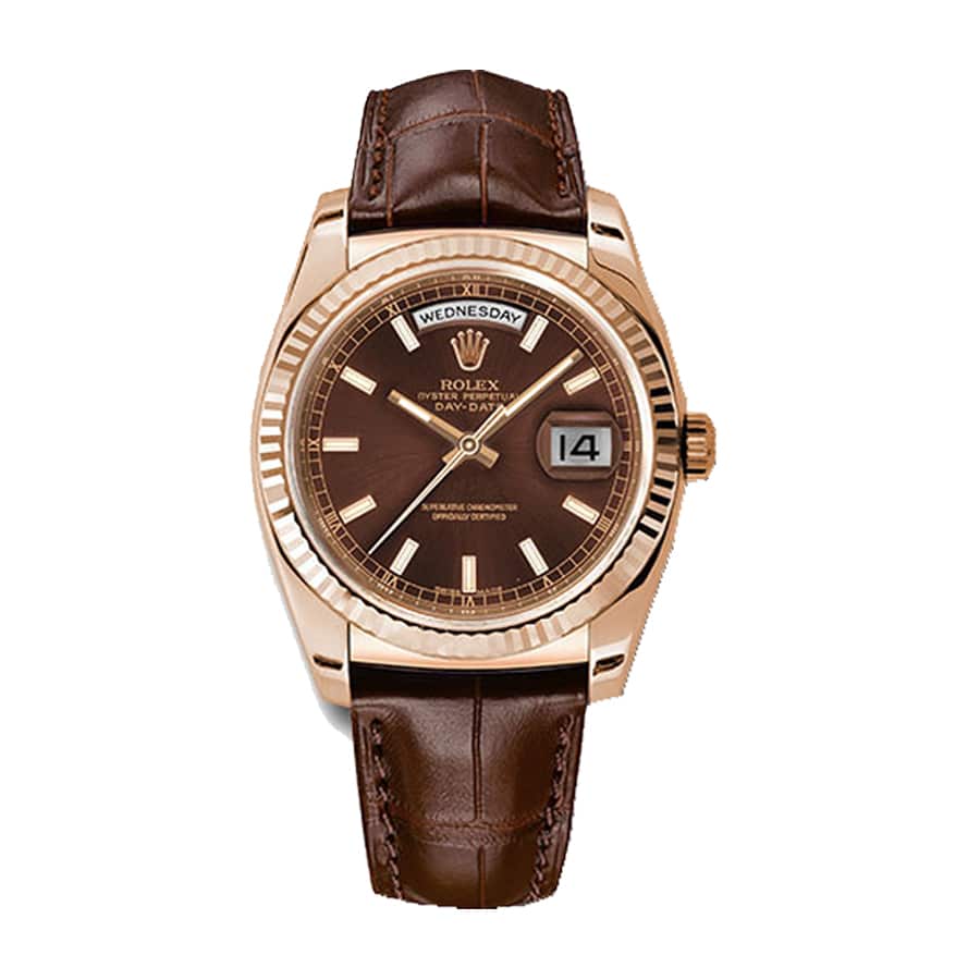 Brown Dial Rose Gold 40mm Men