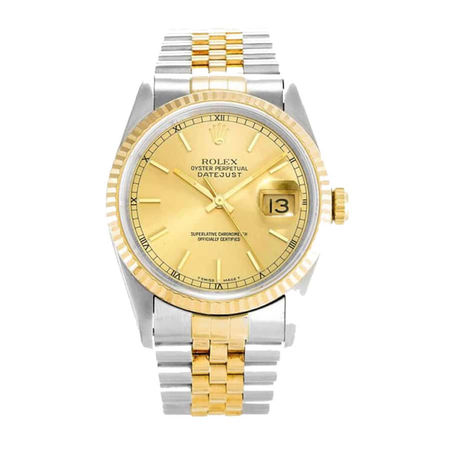 Champagne Dial Two-Tone 41mm Men