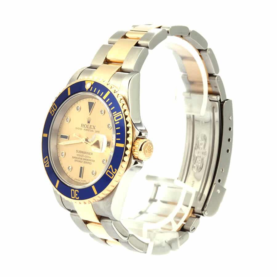 Diamond Bezel Two-Tone 41mm Men
