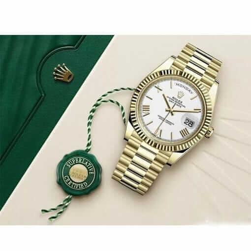 Two-Tone Grey Dial 41mm Men