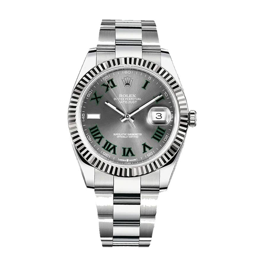 Blue Dial Two-Tone 41mm Men