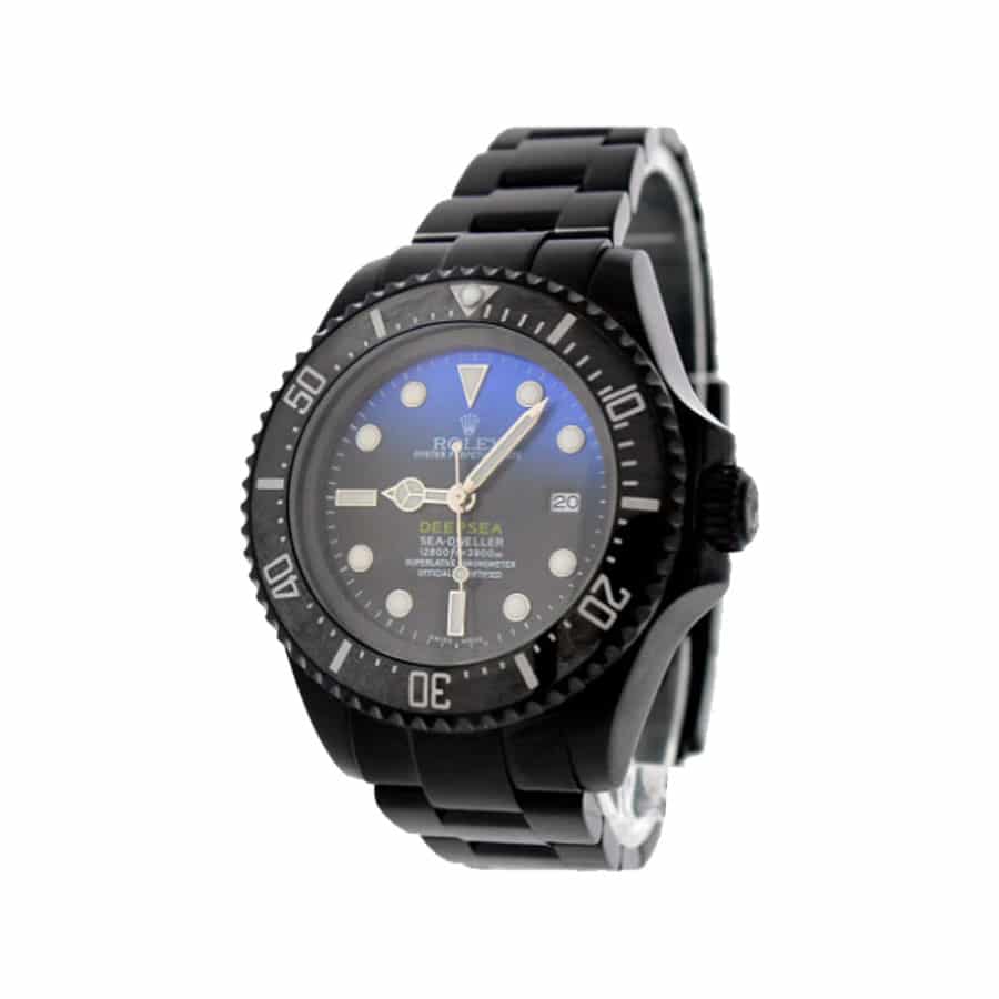 D-Blue Dial Stainless Steel 44mm Men
