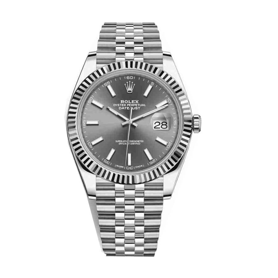 Grey Dial Two-Tone 41mm Men