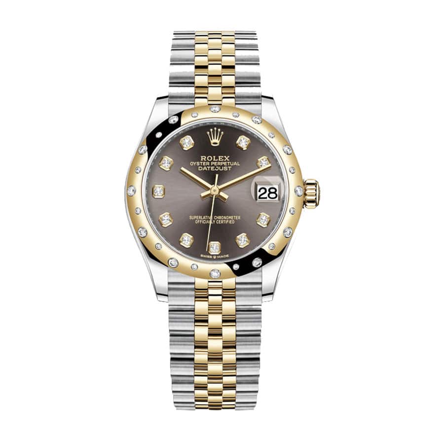 Grey Dial Stainless Steel 41mm Men