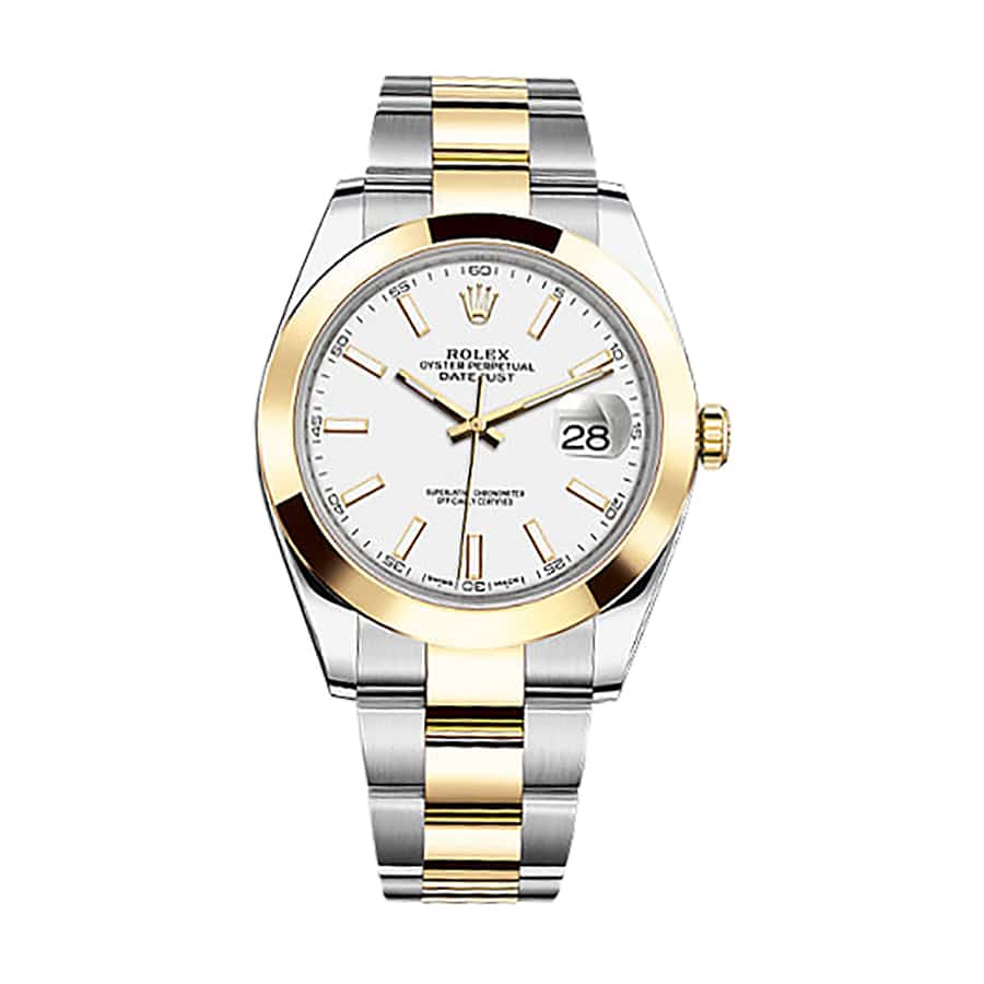 Two-Tone Grey Dial 41mm Men