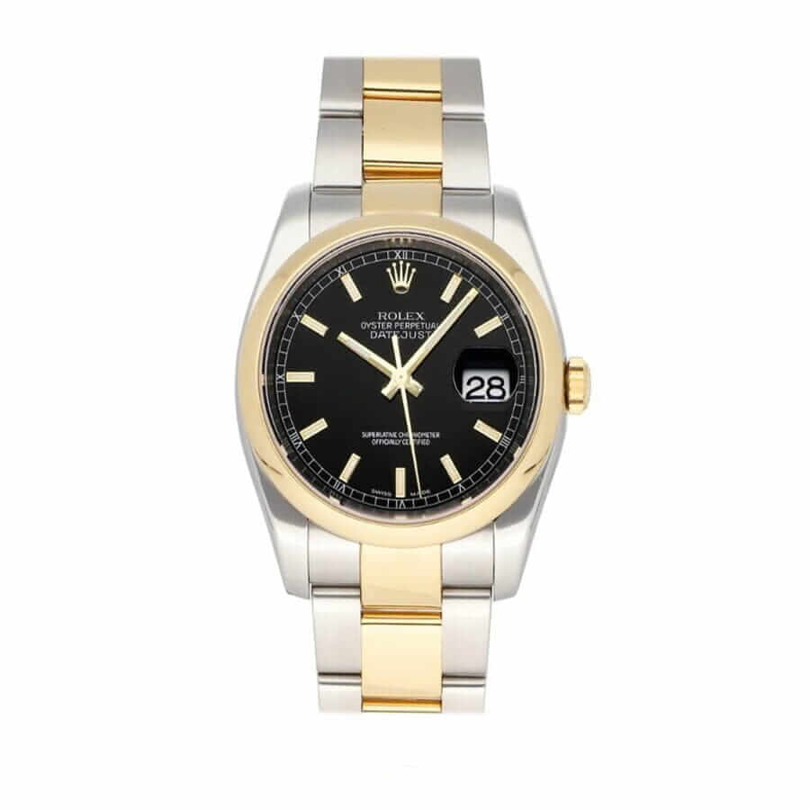 Black Dial Two-Tone 41mm Men