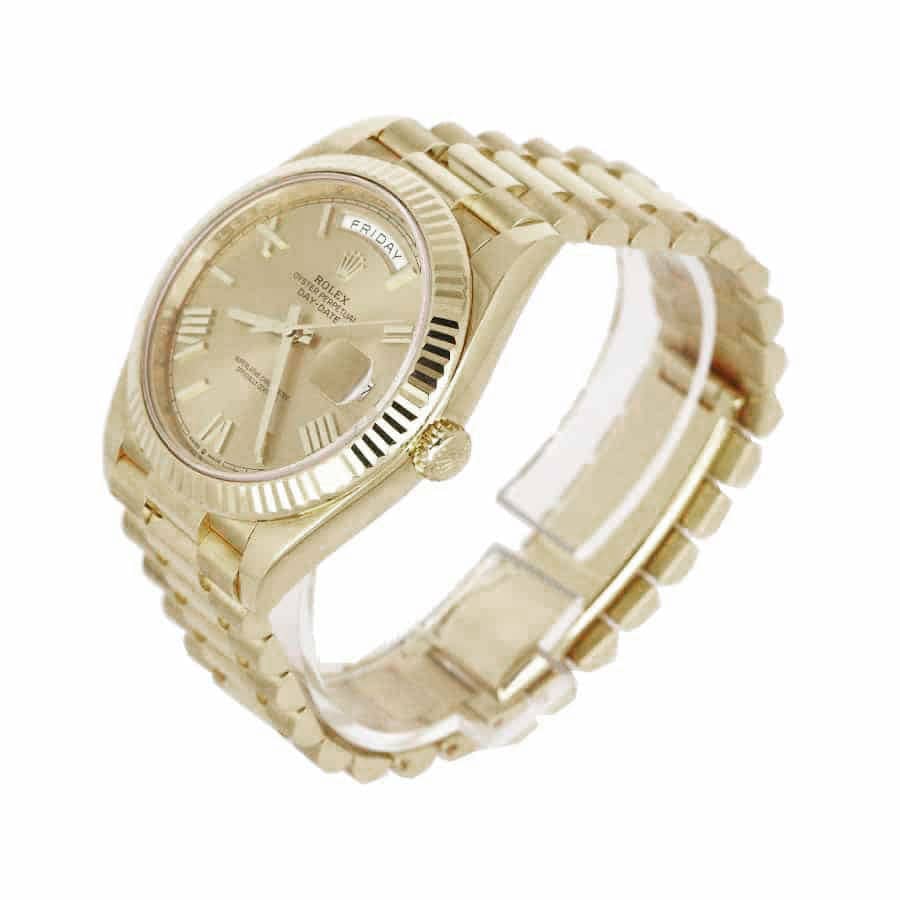 Champagne Dial Yellow Gold 40mm Men