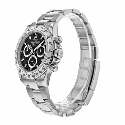Black Dial Stainless Steel 40mm Men