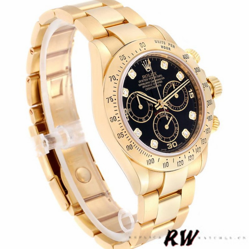 Black Diamond Dial Two-Tone 40mm Men