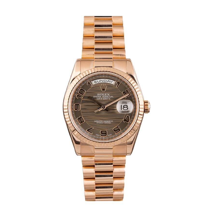 Green Dial Rose Gold 40mm Men