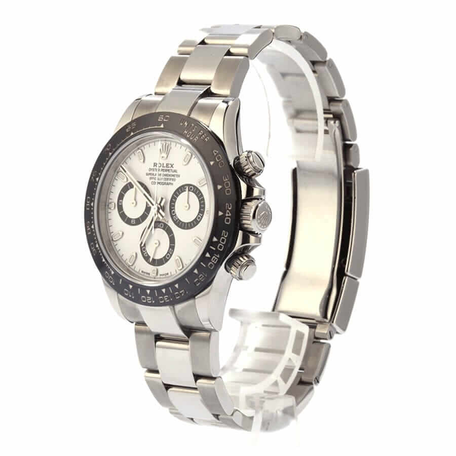 White Dial Ceramic Bezel Two-Tone 40mm Men